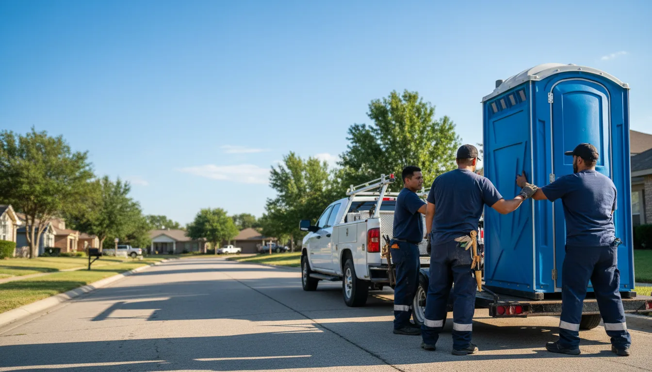 Portable Toilet Rental in Wichita, KS near me
